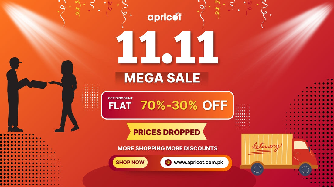 Apricot - 11.11 Sale With Flat 30% To 70% Off