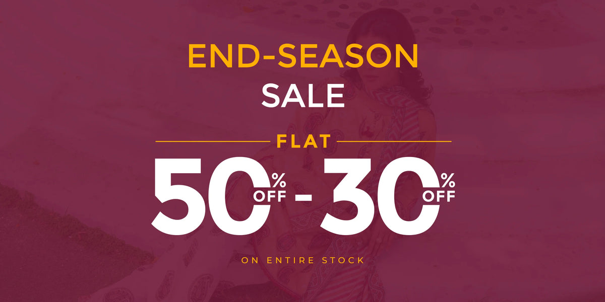 Khas Stores - End-season Sale With Flat 50% And 30% Off