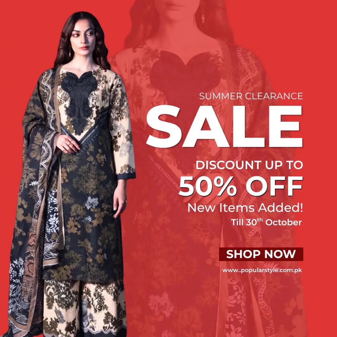 Popular Style - Summer Clearance Sale With Up To 50% Off