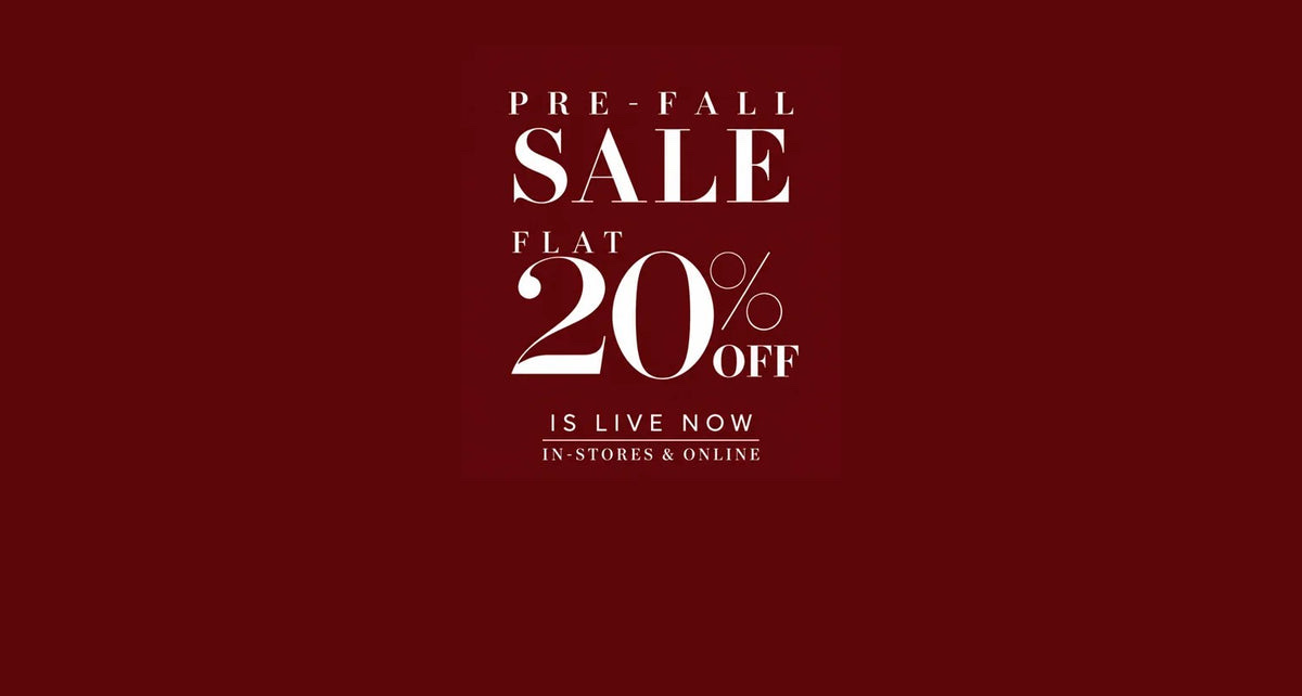 Reality - Pre-fall Sale With Flat 20% Off