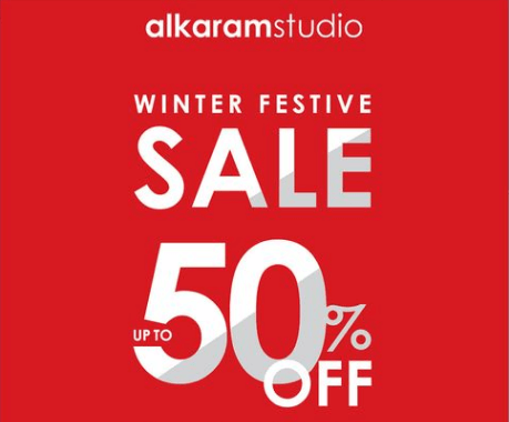 Alkaram Studio - Winter Festive Sale