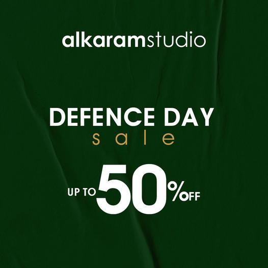 Alkaram Studio - Defence Day Sale