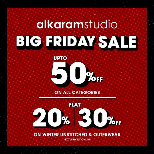 Alkaram Studio - Big Friday Sale