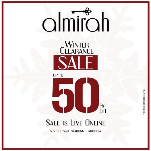 Almirah - Winter Sale