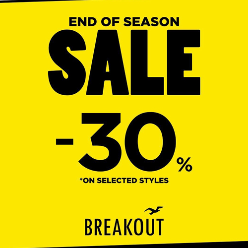 Breakout - End Of Season Sale