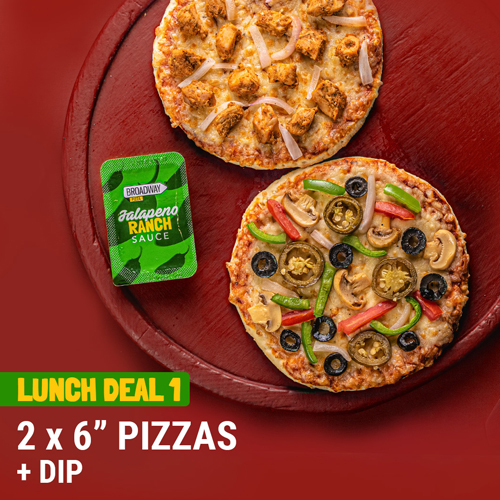 Broadway Pizza - Lunch Deal 1