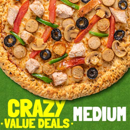 Broadway Pizza - Crazy Value Deal 2