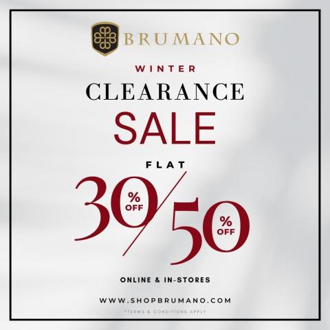 Brumano - Winter Clearance Sale