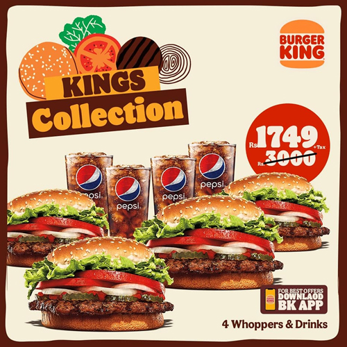 Burger King - Kings Collection Deal 3