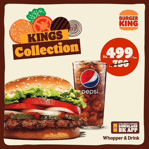 Burger King - Kings Collection Deal 1