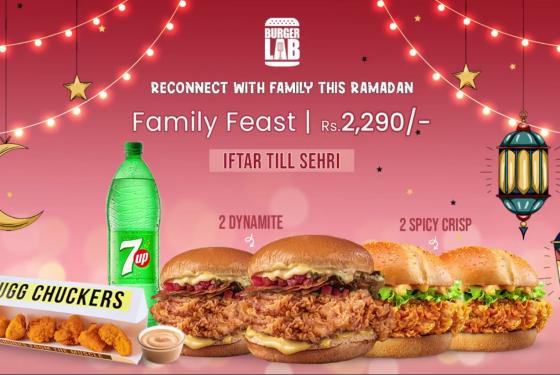 Burger Lab - Family Feast Iftar Deal