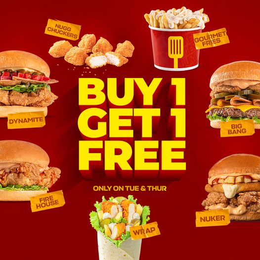Burger Lab - 1 Buy Get 1 Free
