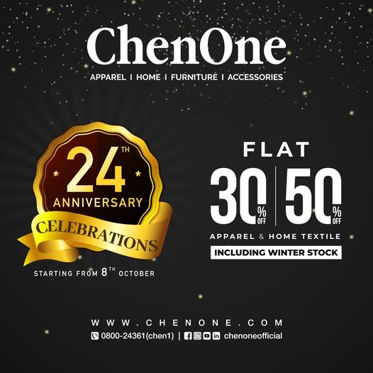 Chenone - 24th Anniversary Sale
