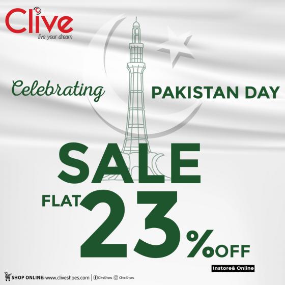 Clive Shoes - Pakistan Day Sale