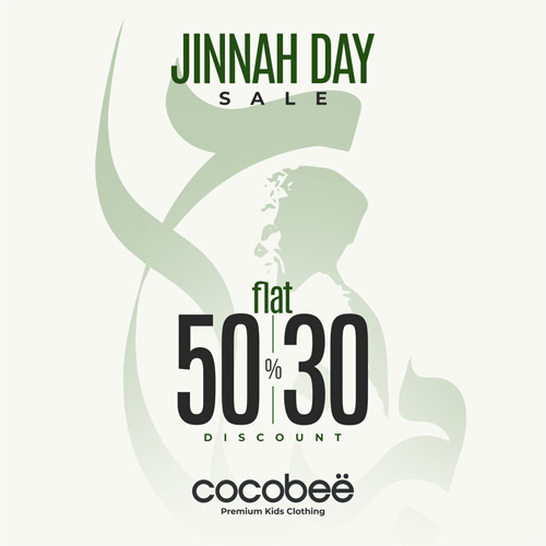 Cocobee - Jinnah Day Sale