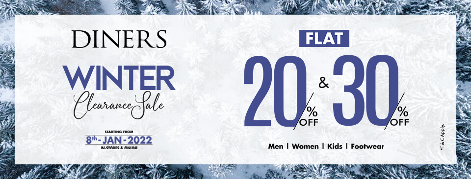 Diners - Winter Clearance Sale