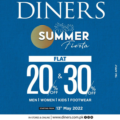 Diners - Summer Sale