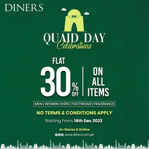 Diners - Quaid Day Sale