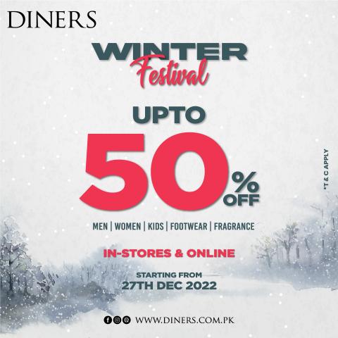 Diners - Winter Festival Sale