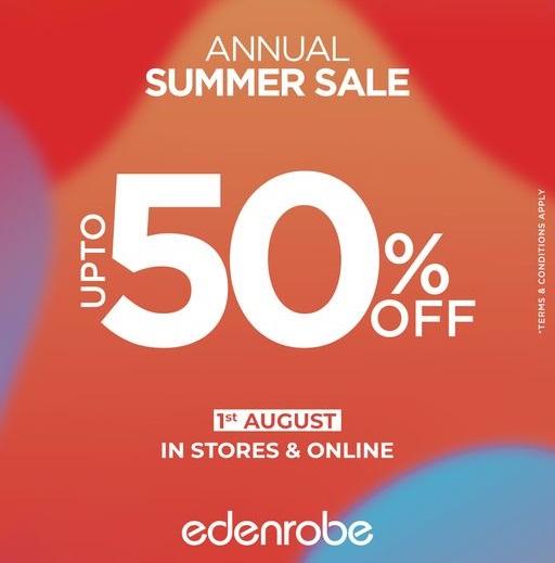 Edenrobe - Annual Summer Sale