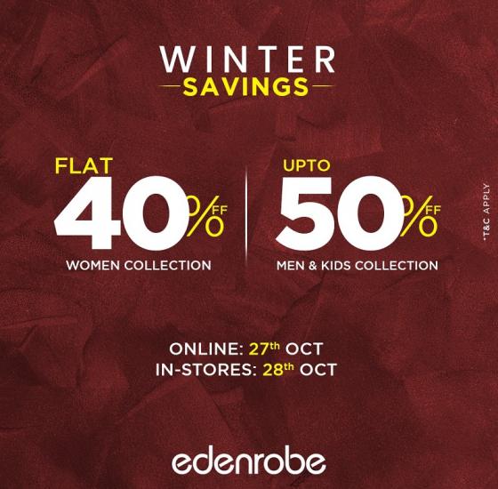 Edenrobe - Winter Savings Sale