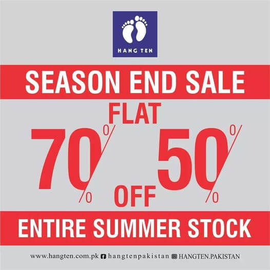 Hang Ten - Season End Sale