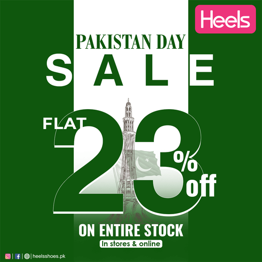 Heels - Pakistan Day Sale