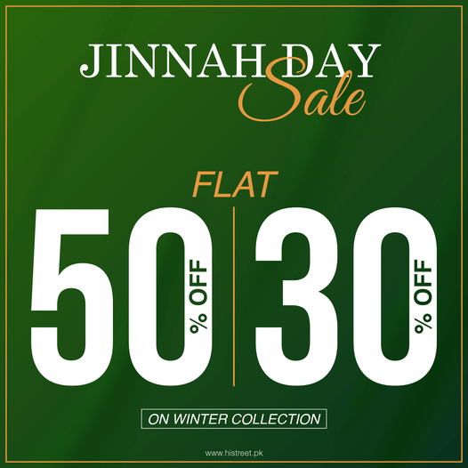 Hi Street - Jinnah Day Sale