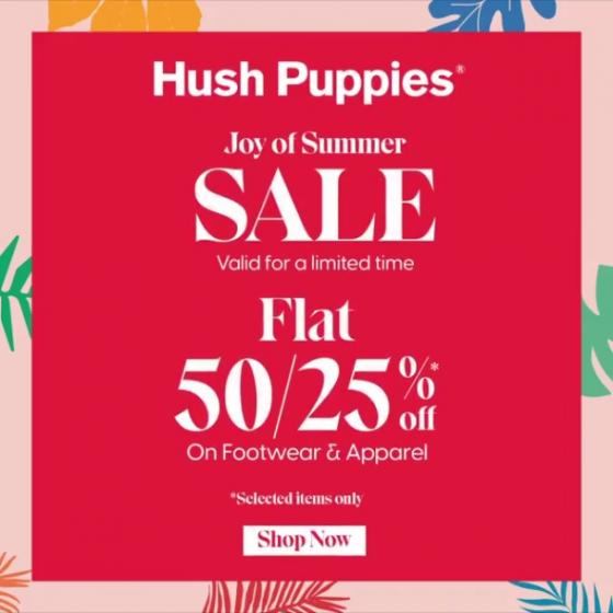 Hush Puppies - Summer Sale