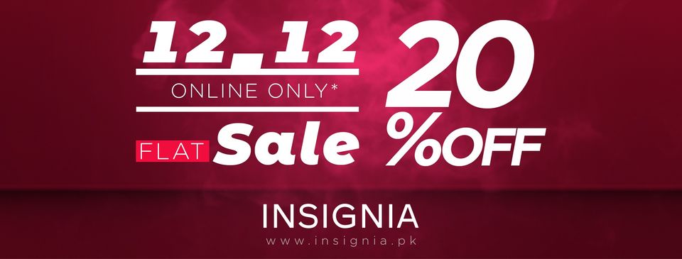 Insignia - 12.12 Sale