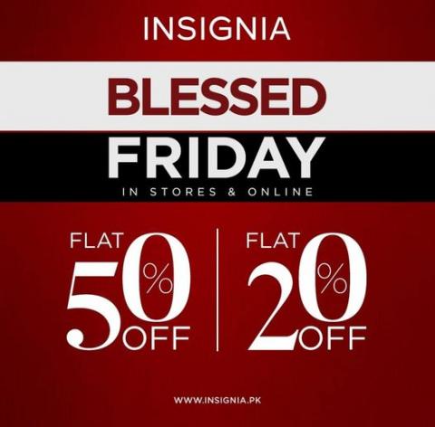 Insignia - Blessed Friday Sale