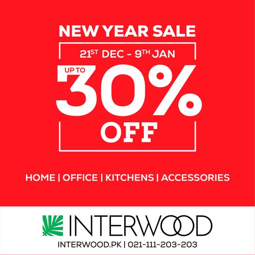 Interwood - New Year Sale