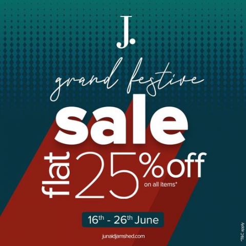 Junaid Jamshed - Grand Festive Sale