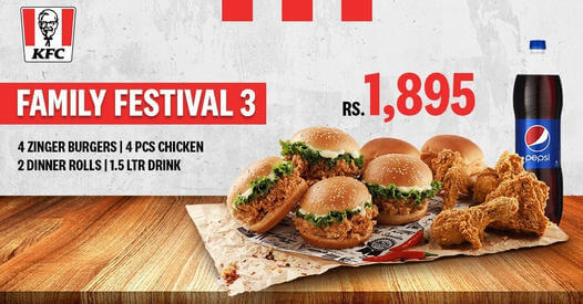 KFC - Family Festival Deal 3