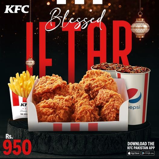 KFC - Blessed Iftar Deal