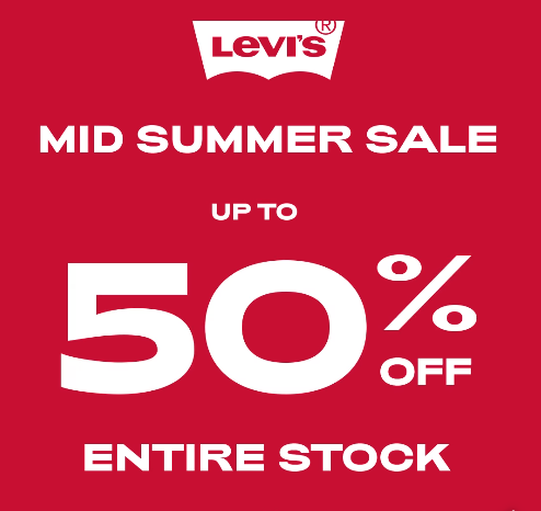 Levi's - Mid Summer Sale