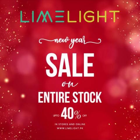 Limelight - New Year Sale