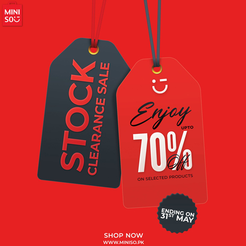 Miniso - Stock Clearance Sale