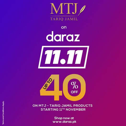 MTJ - Tariq Jamil - 11.11 Sale