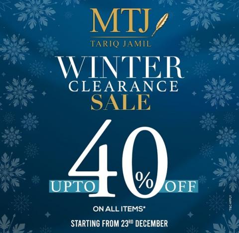 MTJ - Tariq Jamil - Winter Clearance Sale