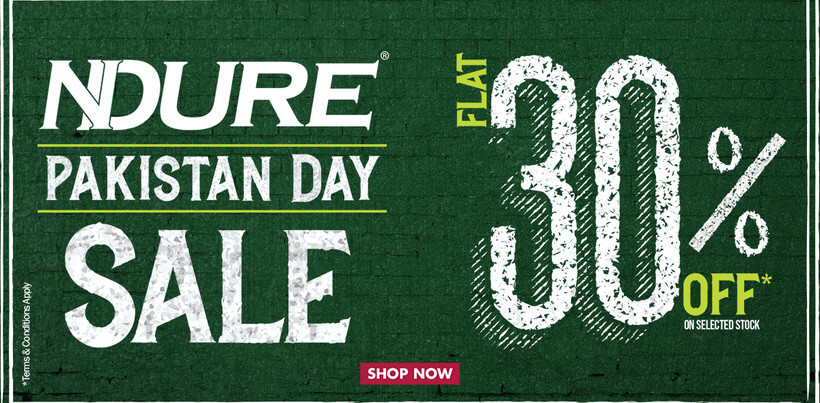 NDURE - Pakistan Day Sale