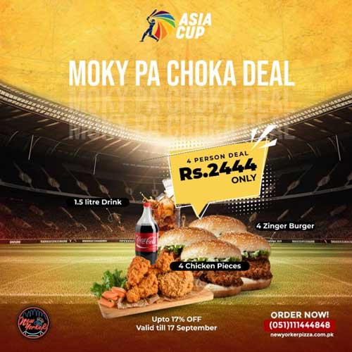 New Yorker Pizza - Moky Pa Choka Deal