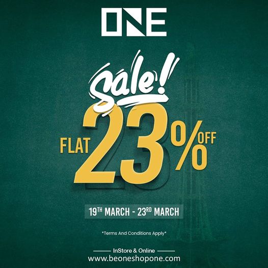 ONE PK - Pakistan Day Sale