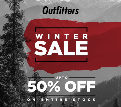 Outfitters Winter Sale Upto 50% OFF - Saleboard