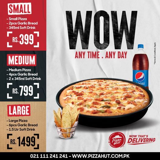 Pizza Hut - Wow Deals