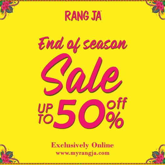 Rang Ja - End Of Season Sale