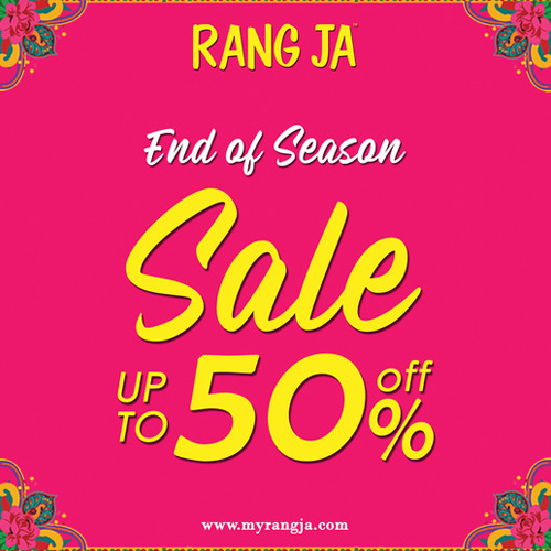 Rang Ja - End Of Season Sale