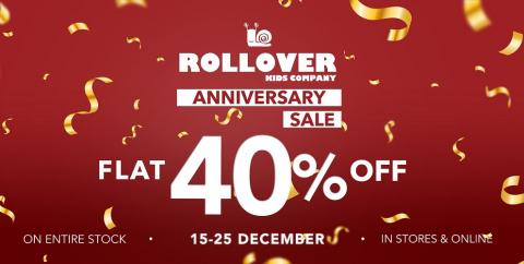 Rollover - Anniversary Sale