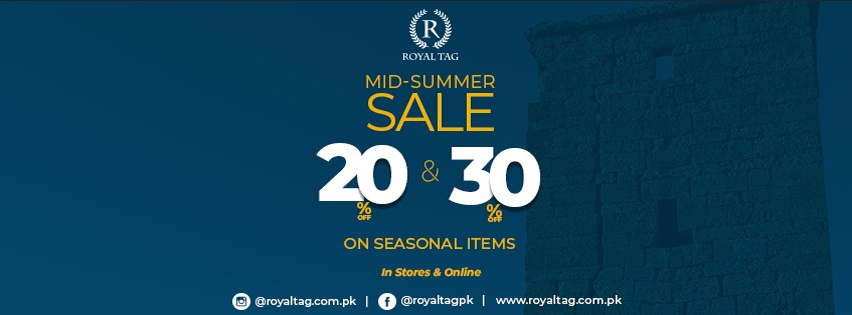 Royal Tag - Mid Summer Sale