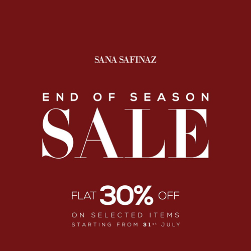 Sana Safinaz - End Of Season Sale
